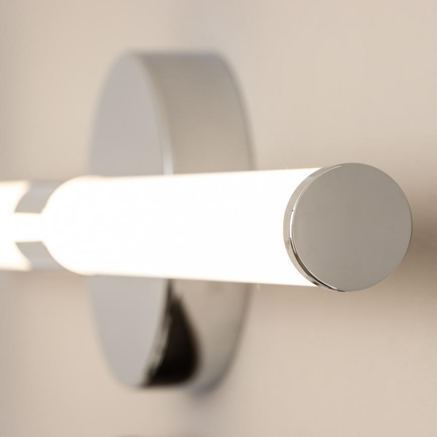 Brilagi - Lampă LED pentru oglindă de baie LARA, 10 W, 230 V, 60 cm, IP44, crom lucios