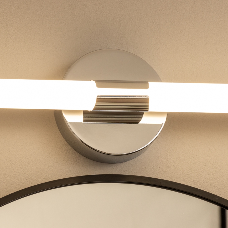 Brilagi - Lampă LED pentru oglindă de baie LARA, 10 W, 230 V, 60 cm, IP44, crom lucios