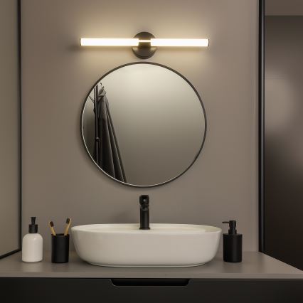 Brilagi - Iluminare LED pentru oglindă de baie LARA LED/10W/230V 60 cm IP44 negru