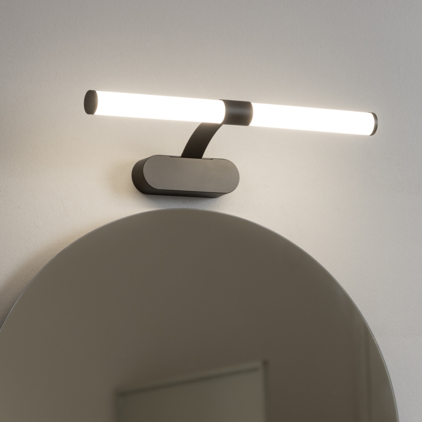 Brilagi TUBEO - Aplica LED 2 în 1 pentru oglindă de baie, LED/6W/230V, 40 cm, IP44, negru