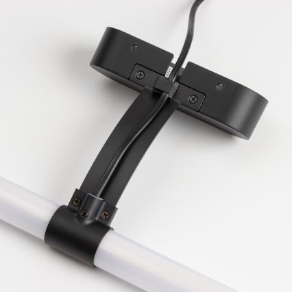 Brilagi TUBEO - Aplica LED 2 în 1 pentru oglindă de baie, LED/6W/230V, 40 cm, IP44, negru