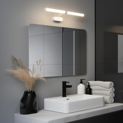 Brilagi - Lumină LED 2în1 pentru oglindă de baie TUBEO, 8 W, 230 V, 60 cm, IP44, alb