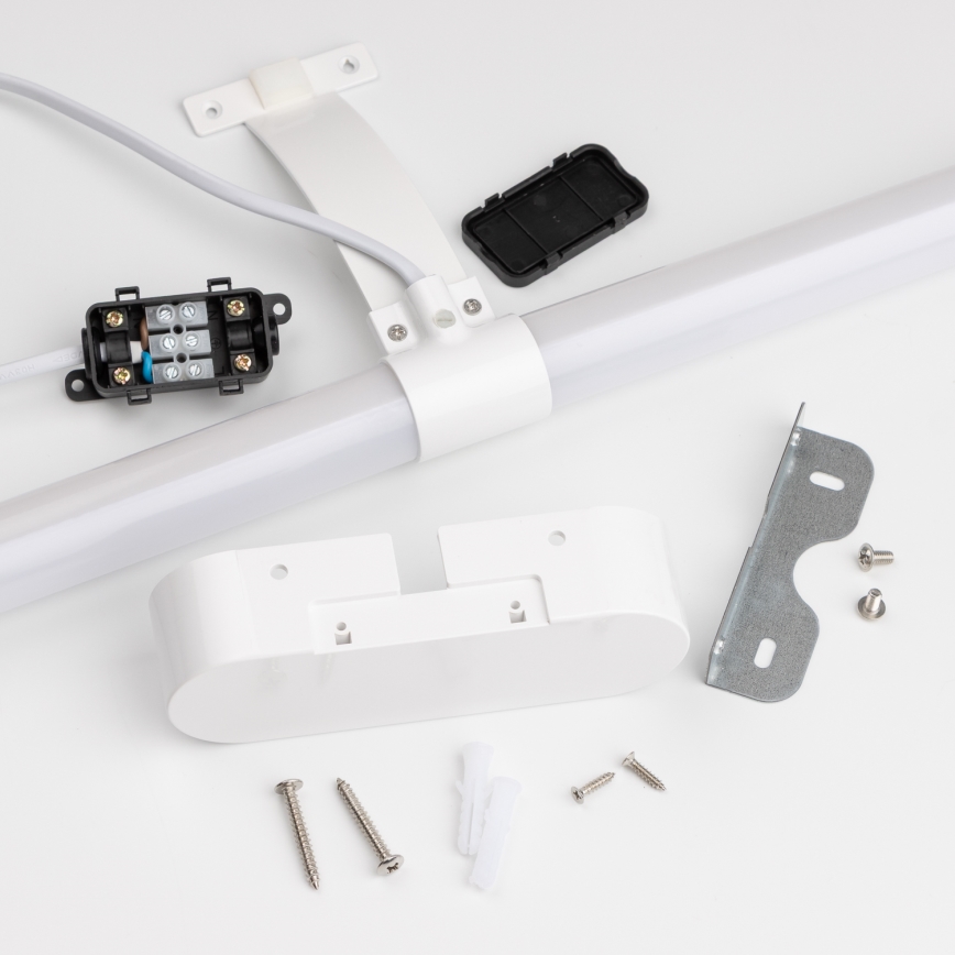 Brilagi - Lumină LED 2în1 pentru oglindă de baie TUBEO, 8 W, 230 V, 60 cm, IP44, alb