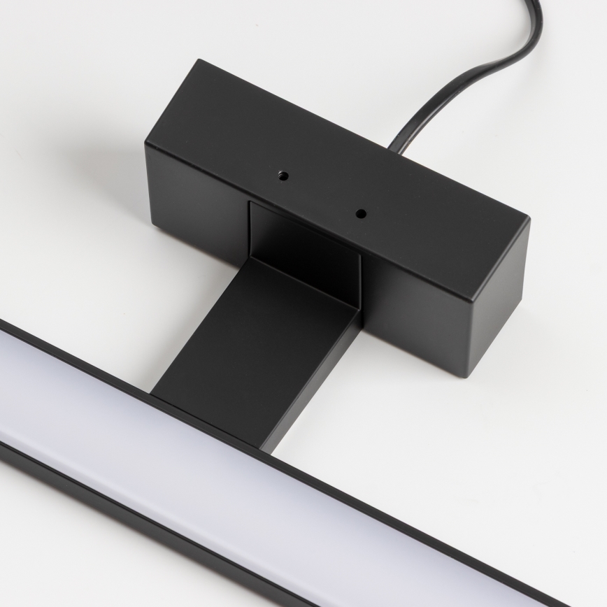 Brilagi - Corp de iluminat LED pentru oglindă de baie VESTRA 3 în 1, 15 W, 230 V, 80 cm, IP44, negru