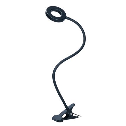 Brilagi - Lampă LED reglabilă cu clemă ORBELA LED/8W/5V 3000/4000/5000K neagră