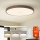 Brilagi - Lampă LED reglabilă POOL SMART, 128 W, 230 V, Ø 100 cm, 3000–6000 K, Wi‑Fi Tuya + telecomandă, maro
