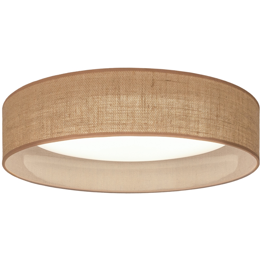 Brilagi - Plafonier LED dimabil VELVET SMARTIX LED/24W/230V 3000-6000K diam. 45 cm bej Wi-Fi Tuya Beacon + telecomandă