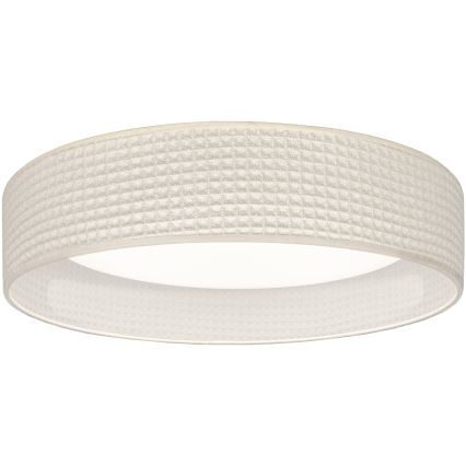 Brilagi - Plafonieră LED dimabilă VELVET SMARTIX LED/36W/230V 3000–6000K Ø 55 cm crem Wi‑Fi Tuya Beacon + telecomandă