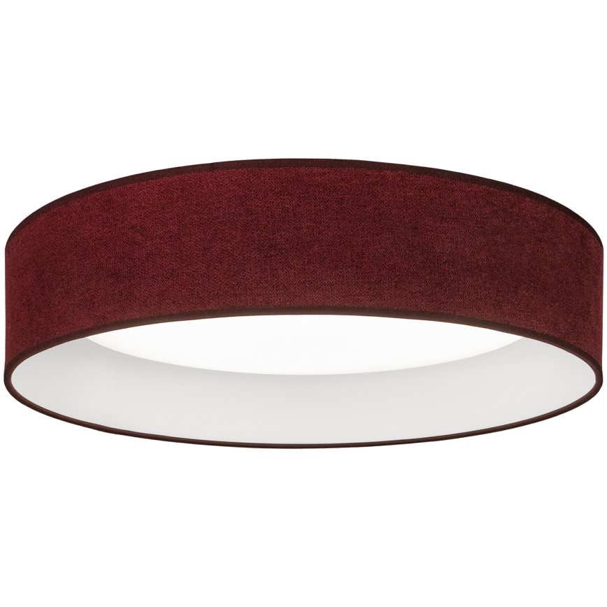 Brilagi - Plafonieră LED dimabilă VELVET SMART VARI LED/36W/230V 3000–6500K Ø 55 cm bordo + telecomandă