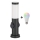 Brilagi - Lampă LED RGBW dimmabilă pentru exterior, cu 2 prize, 1xE27/15W/230V, 2700-6500K, IP44, 40 cm, neagră