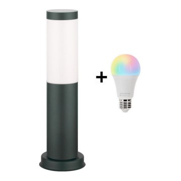 Brilagi - Lampă LED RGBW reglabilă pentru exterior 1xE27/9W/230V 2700-6500K IP44 40 cm antracit