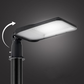 Brilagi - Lampă LED stradală pentru exterior cu articulație URBANLIGHT, 100W, 230V, negru, IP65