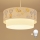 Brilagi - Lampă LED suspendată pentru copii BOBO, 1xE27/60W/230V, Ø40 cm, alb/bej/cu motive animale