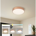 Brilagi - Lampă plafonieră LED dimabilă POOL LED/36W/230V 3000-6000K Ø 30 cm culoare bronz + telecomandă