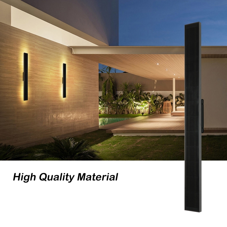 Brilagi - Aplica solară de perete cu LED reglabilă SUN LED/5,5W/3,7V 100 cm 6000 mAh IP44