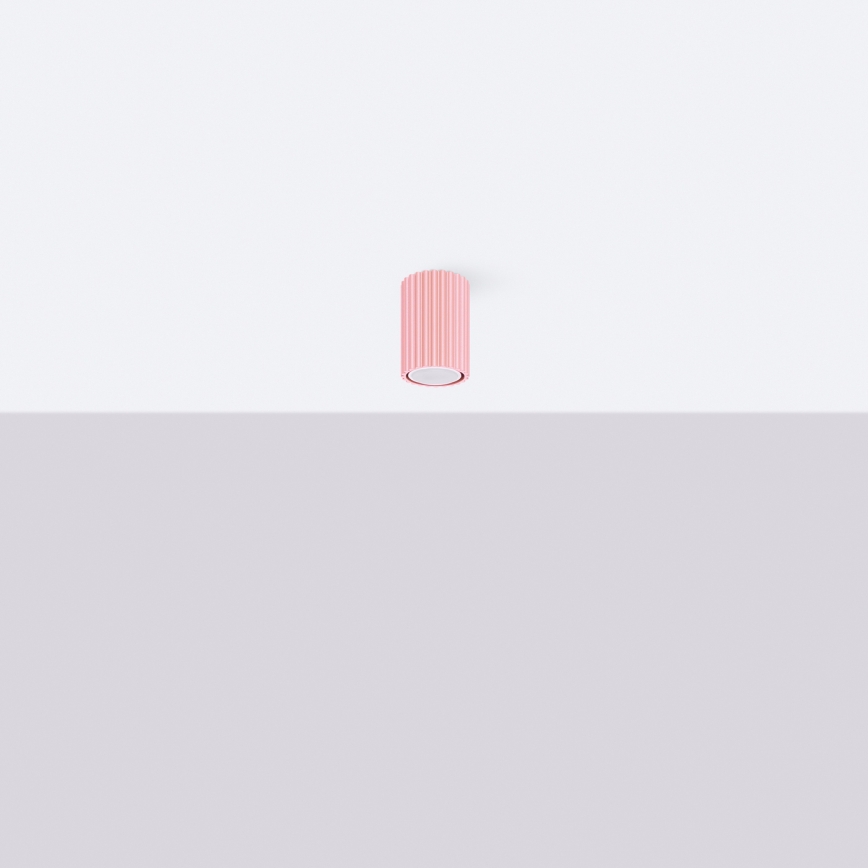 Brilagi - Lampă spot CRESTO, 1x GU10/10W/230V, 10 cm, roz