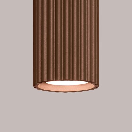 Brilagi - Lampă spot CRESTO 1xGU10/10W/230V 10 cm maro