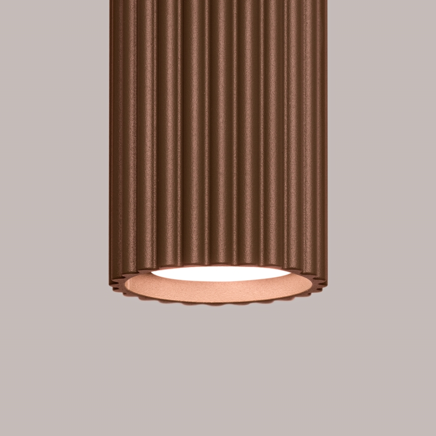 Brilagi - Lampă spot CRESTO 1xGU10/10W/230V 10 cm maro