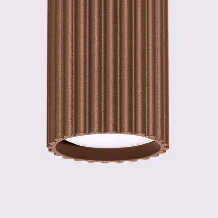 Brilagi - Lampă spot CRESTO 1xGU10/10W/230V 10 cm maro