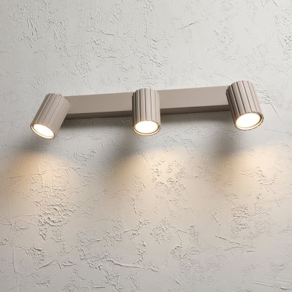 Brilagi - Lampă spot CRISPINA 3xGU10/10W/230V bej