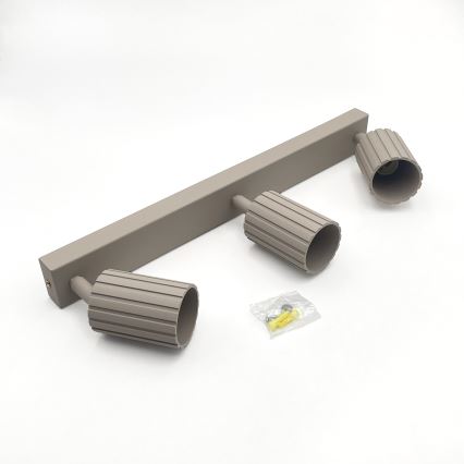 Brilagi - Lampă spot CRISPINA 3xGU10/10W/230V bej