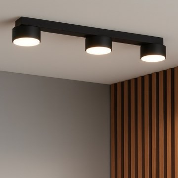 Brilagi - Lampă spot cu 3 socluri GX53, 3 x 12 W, 230 V, negru