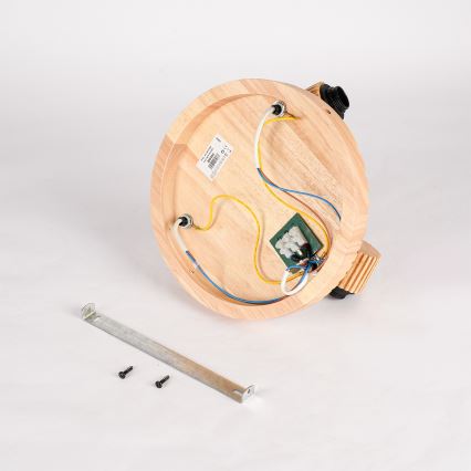 Brilagi - Lampă spot HYGGE 3xE14/15W/230V, lemn/fumuriu