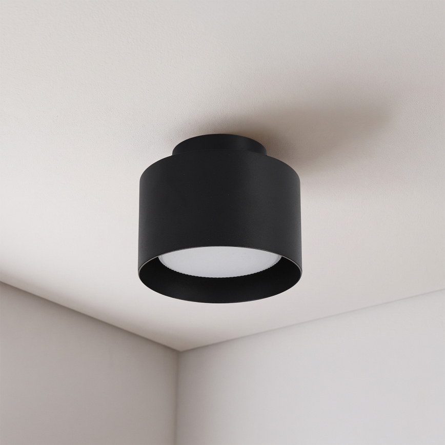 BRILAGI - Lampă spot LED BACKLIT 1xGX53/15W/230V + LED/3W Ø 10 cm negru