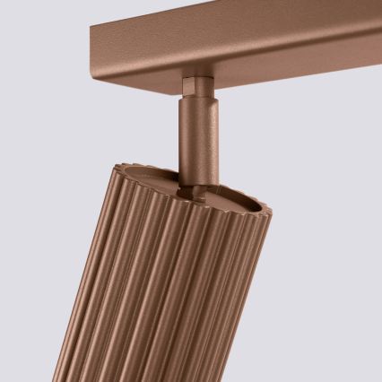 Brilagi - Lampă spot LED CRESTO 3x GU10/10W/230V, maro