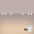 Brilagi - Lampă spot LED CRESTO 6x GU10/10W/230V, crem