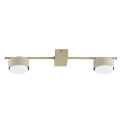 Brilagi - Lampă spot LED MONO 2xGX53/12W/230V bej