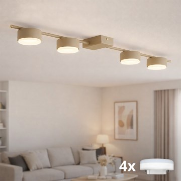 Brilagi - Lampă spot LED MONO 4xGX53/13W/230V bej
