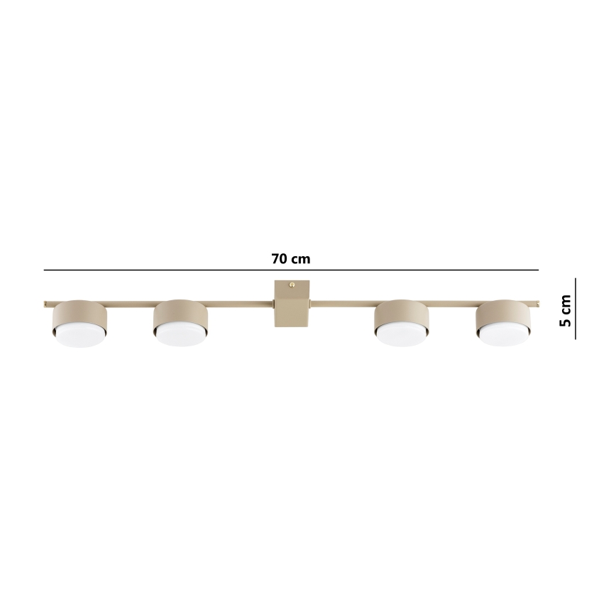 Brilagi - Lampă spot LED MONO 4xGX53/30W/230V bej