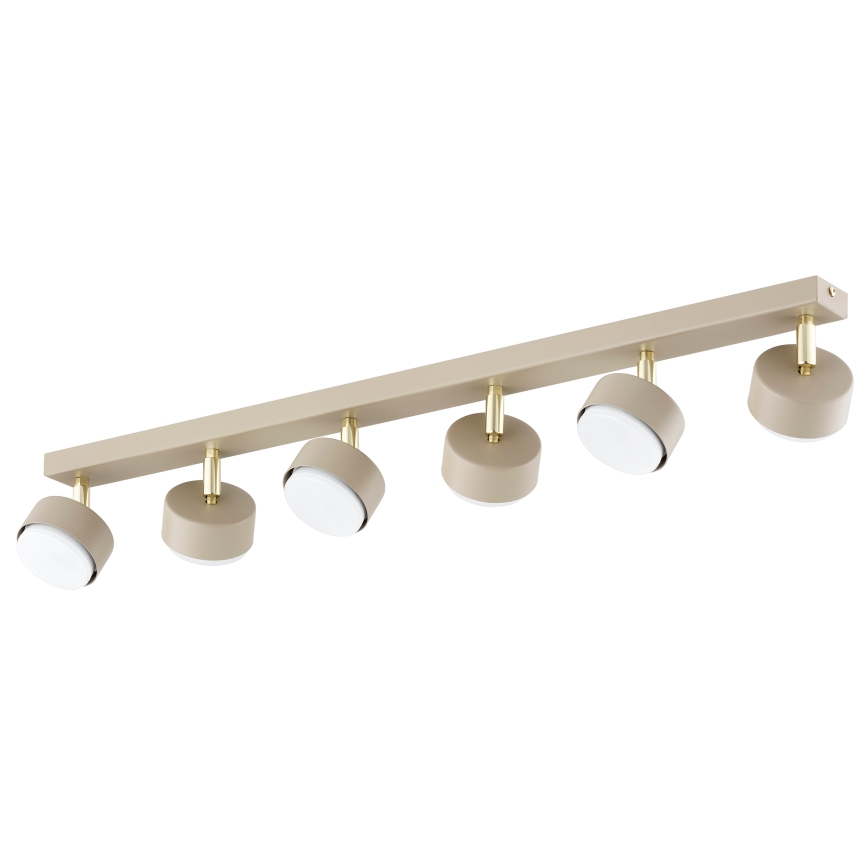 Brilagi - Lampă spot LED MONO 6xGX53/30W/230V bej/auriu