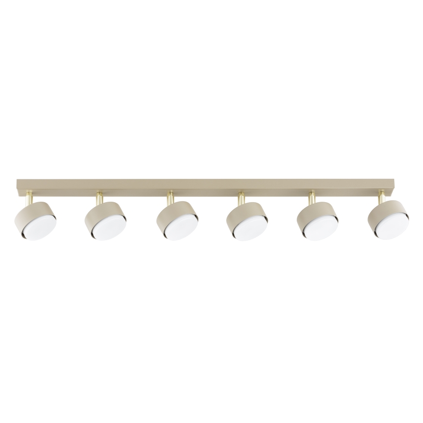 Brilagi - Lampă spot LED MONO 6xGX53/30W/230V bej/auriu