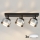 Brilagi - Lampă spot LED RGB+CCT dimabilă AURA LUX 3xGX53/14W/230V 2700-6500K Wi-Fi Tuya negru/fumuriu