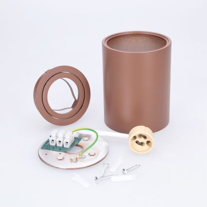 BRILAGI - Lampă spot MIA 1xGU10/30W/230V 100x80 mm maro