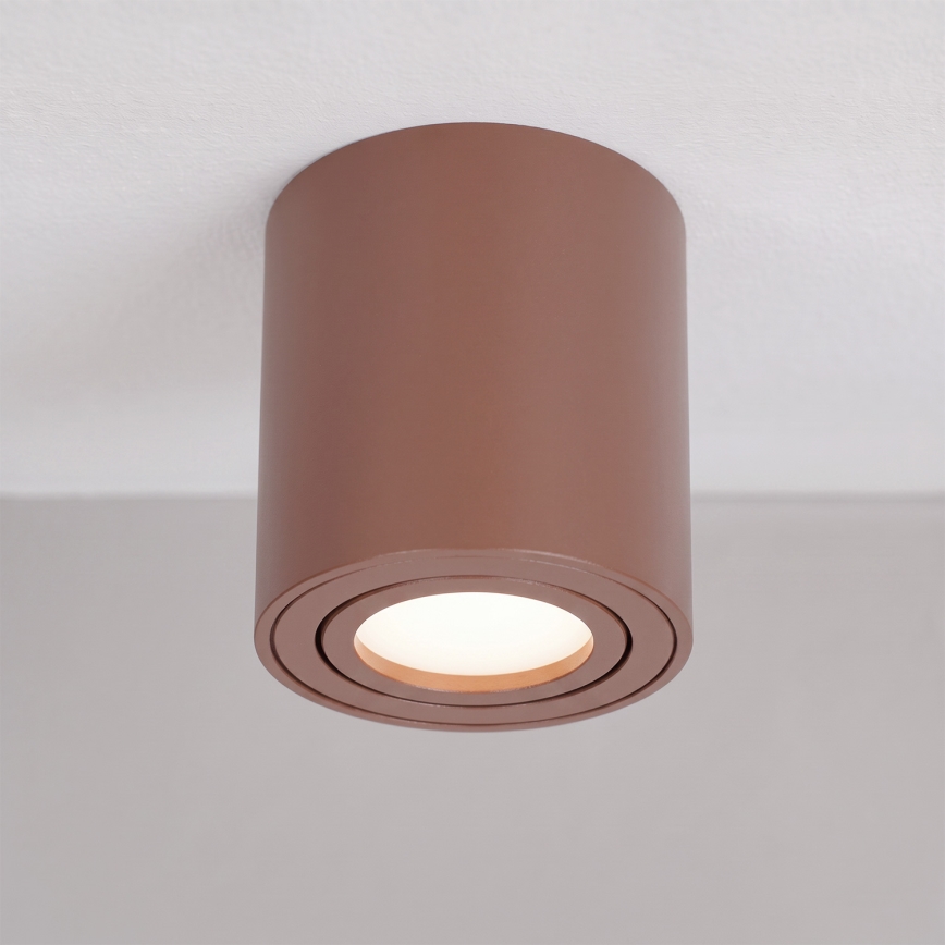 BRILAGI - Lampă spot MIA 1xGU10/30W/230V 84x80 mm maro