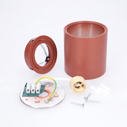 BRILAGI - Lampă spot MIA 1xGU10/30W/230V 84x80 mm maro