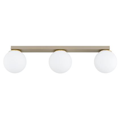 Brilagi - Lampă spot MILO 3xE27/60W/230V bej/auriu