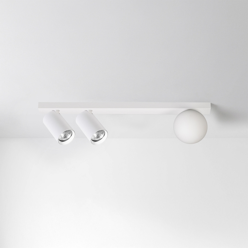 Brilagi - Lampă spot SELE BALL 2xGU10/30W/230V + 1xG9/10W, albă