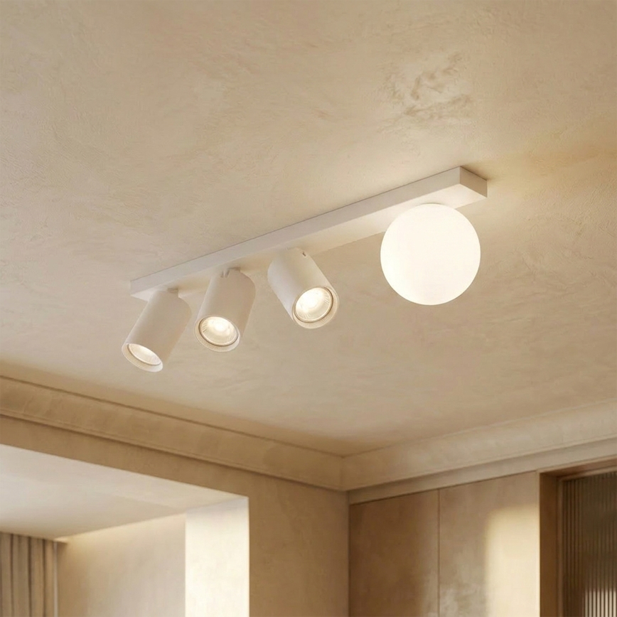 Brilagi - Lampă spot SELE BALL 3xGU10/30W/230V + 1xG9/10W alb