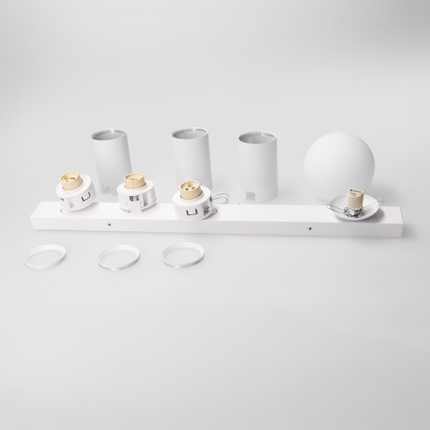 Brilagi - Lampă spot SELE BALL 3xGU10/30W/230V + 1xG9/10W alb