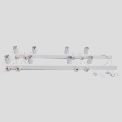 BRILAGI - Lampă spot SELE LONG 8xGU10/30W/230V albă