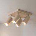 Brilagi - Lampă spot SELE SQUARE 4xGU10/30W/230V bej
