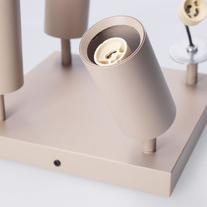 Brilagi - Lampă spot SELE SQUARE 4xGU10/30W/230V bej