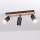 Brilagi - Lampă spot SELE WOOD ACOUSTIC 3xGU10/30W/230V negru/lemn