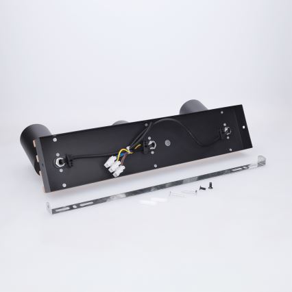 Brilagi - Lampă spot SELE WOOD ACOUSTIC 3xGU10/30W/230V negru/lemn