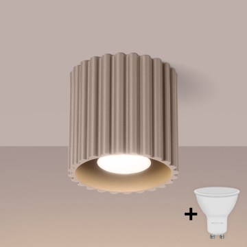 Brilagi - Lampă spot SFERA, 1x GU10/10W/230V, Ø 10 cm, taupe