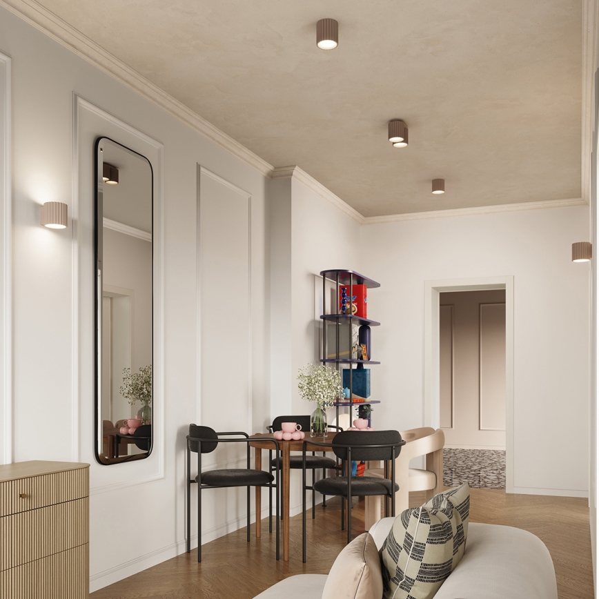 Brilagi - Lampă spot SFERA, 1x GU10/10W/230V, Ø 10 cm, taupe